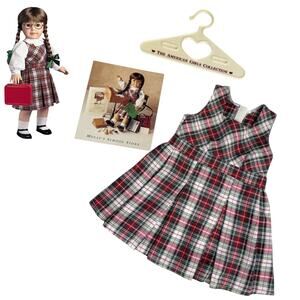 American Girl Molly Jumper Pleasant Co School Outfit Accessory Hanger & Pamphlet